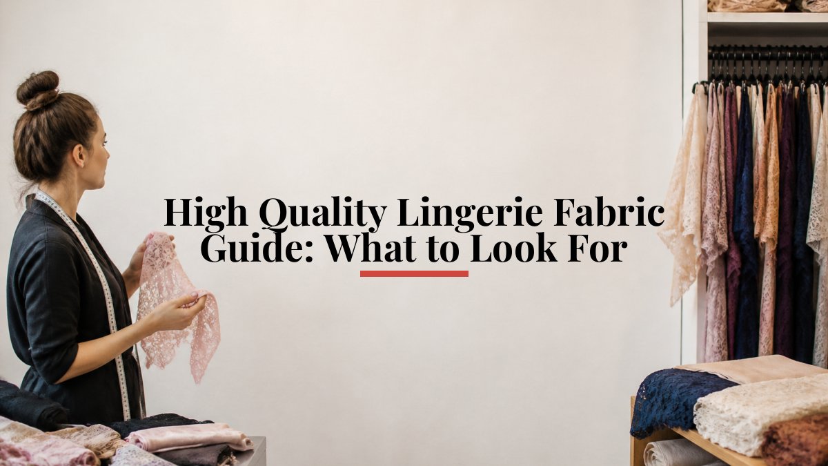 High Quality Lingerie Fabric Guide: What to Look For